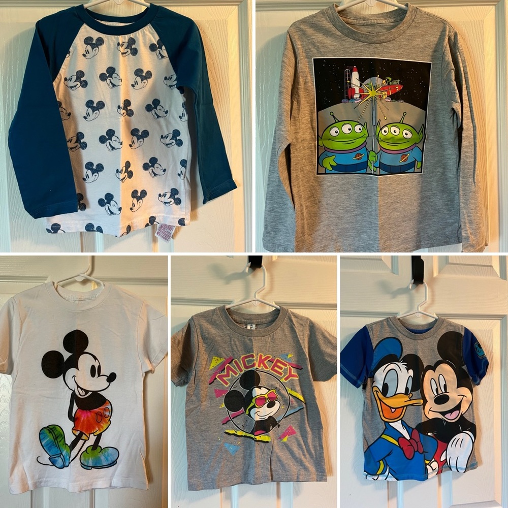 Kids Disney Long-sleeve/T-shirt Bundle